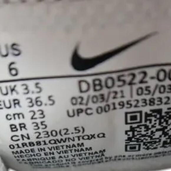 Nike Shoes Womens 6 Athletic Sneaker Renew Run Serenity Trainers Comfort Active - Picture 9 of 15